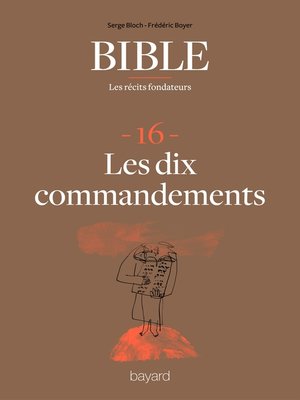 cover image of La Bible--Les récits fondateurs T16